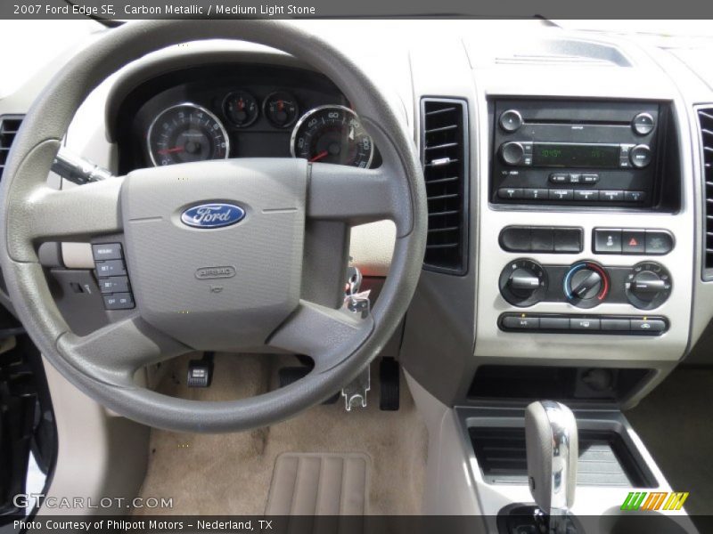 Carbon Metallic / Medium Light Stone 2007 Ford Edge SE