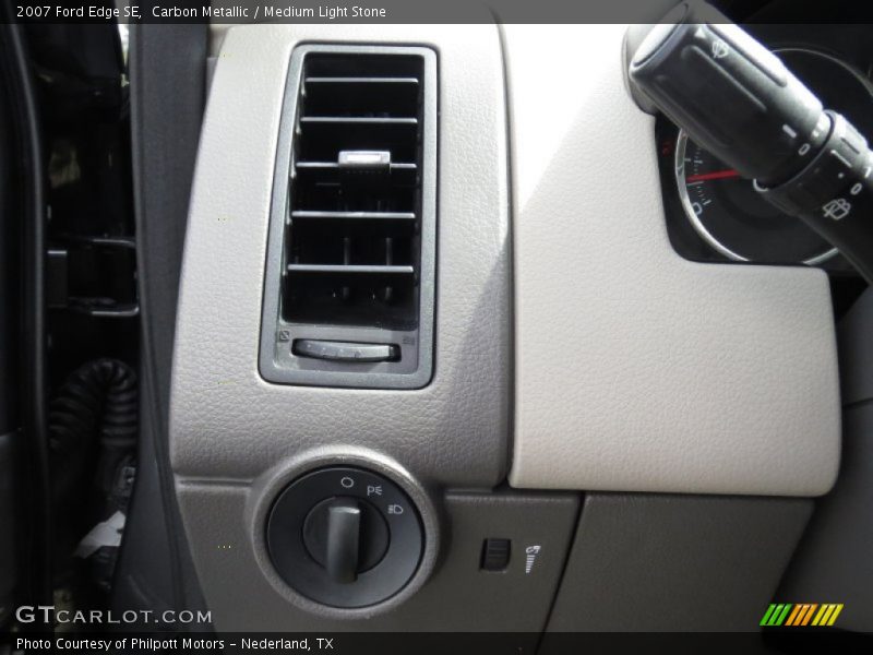 Carbon Metallic / Medium Light Stone 2007 Ford Edge SE