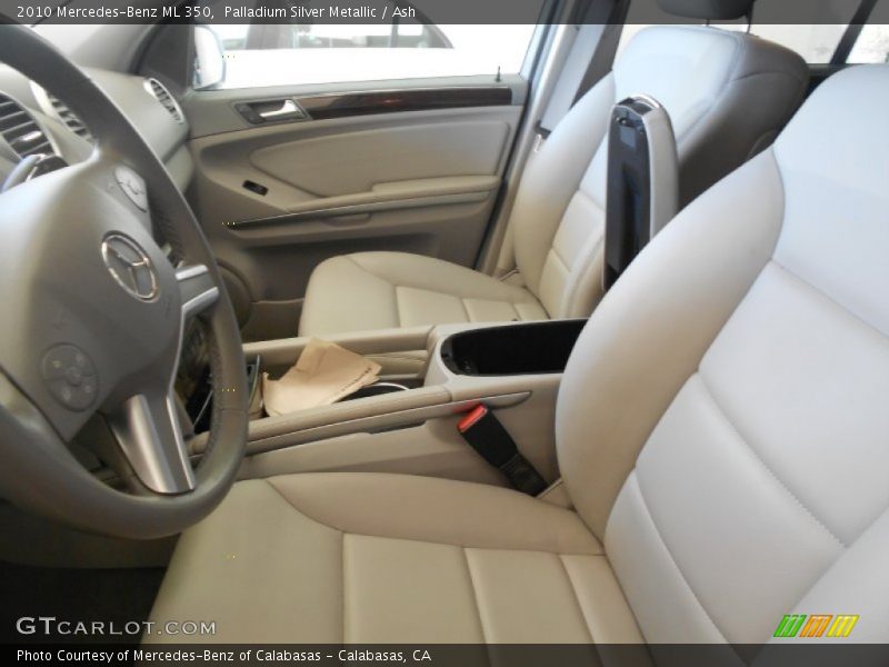 Palladium Silver Metallic / Ash 2010 Mercedes-Benz ML 350