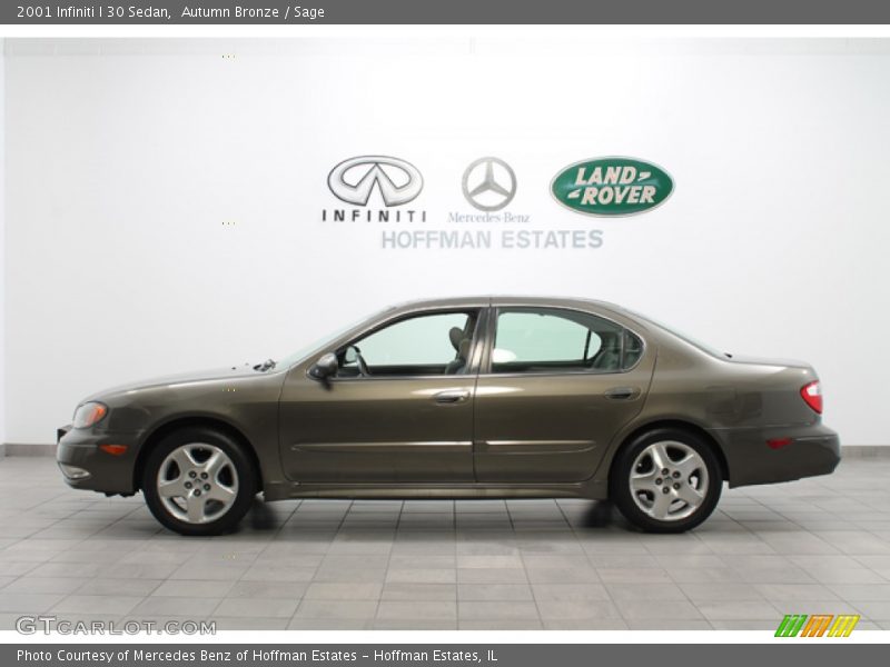 Autumn Bronze / Sage 2001 Infiniti I 30 Sedan