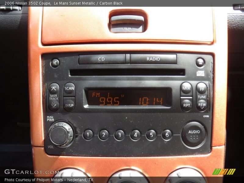 Audio System of 2006 350Z Coupe