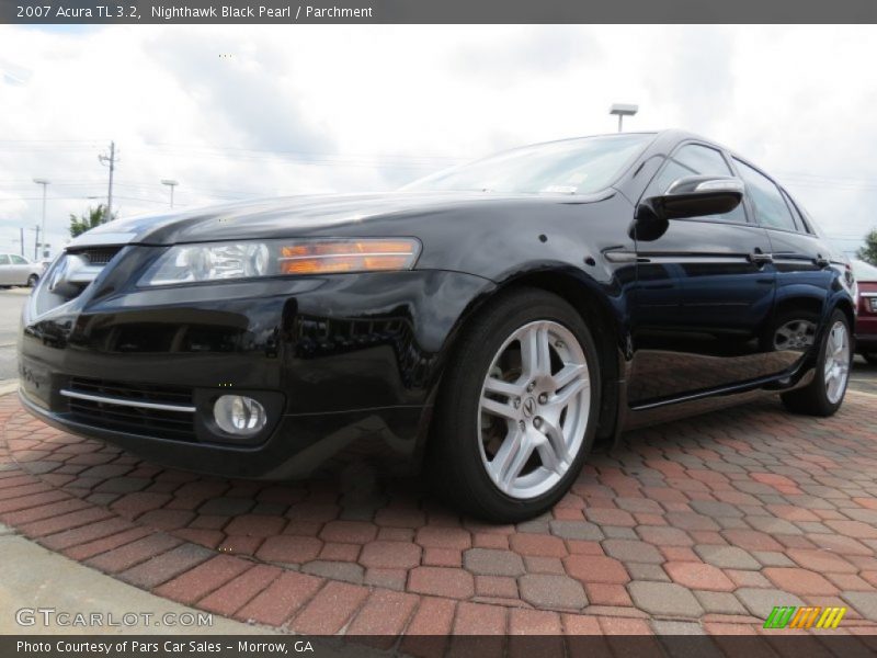 Nighthawk Black Pearl / Parchment 2007 Acura TL 3.2