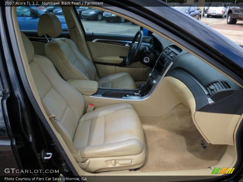 Nighthawk Black Pearl / Parchment 2007 Acura TL 3.2
