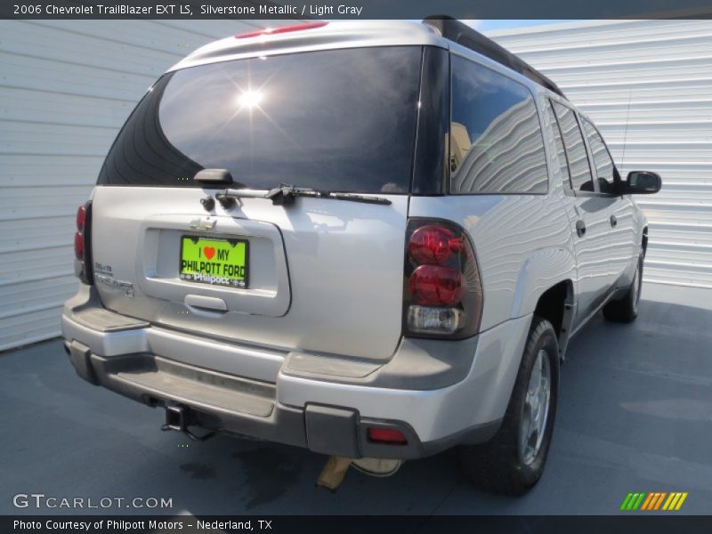 Silverstone Metallic / Light Gray 2006 Chevrolet TrailBlazer EXT LS