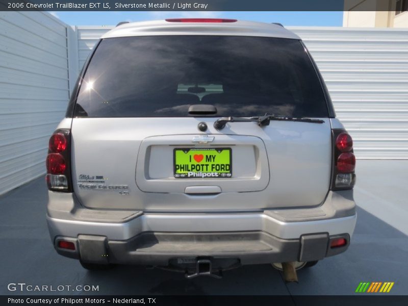 Silverstone Metallic / Light Gray 2006 Chevrolet TrailBlazer EXT LS