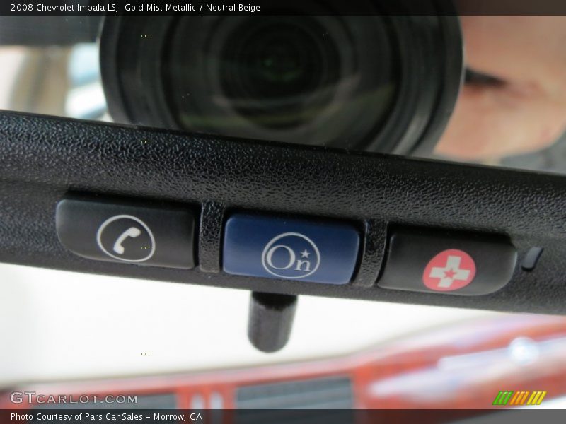 Gold Mist Metallic / Neutral Beige 2008 Chevrolet Impala LS