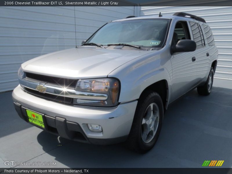 Silverstone Metallic / Light Gray 2006 Chevrolet TrailBlazer EXT LS