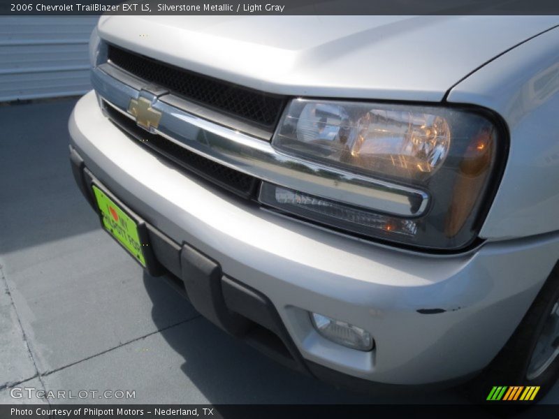 Silverstone Metallic / Light Gray 2006 Chevrolet TrailBlazer EXT LS