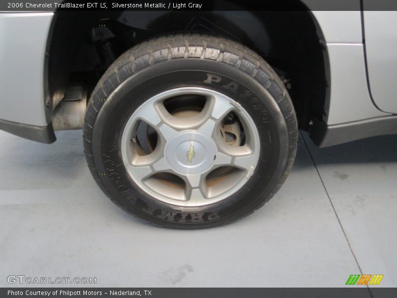 Silverstone Metallic / Light Gray 2006 Chevrolet TrailBlazer EXT LS