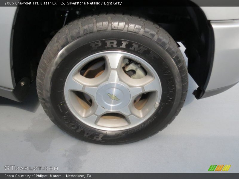 Silverstone Metallic / Light Gray 2006 Chevrolet TrailBlazer EXT LS