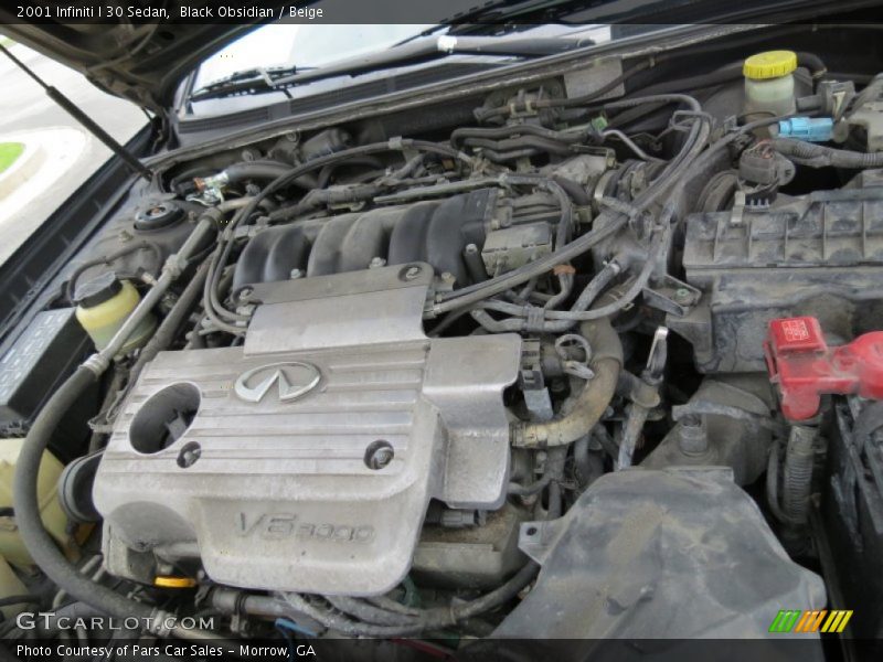 Black Obsidian / Beige 2001 Infiniti I 30 Sedan