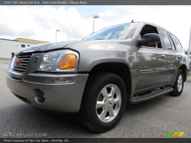 Steel Grey Metallic / Ebony Black 2006 GMC Envoy SLE 4x4
