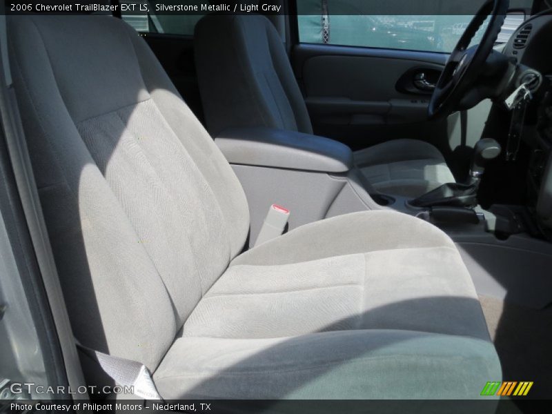 Silverstone Metallic / Light Gray 2006 Chevrolet TrailBlazer EXT LS