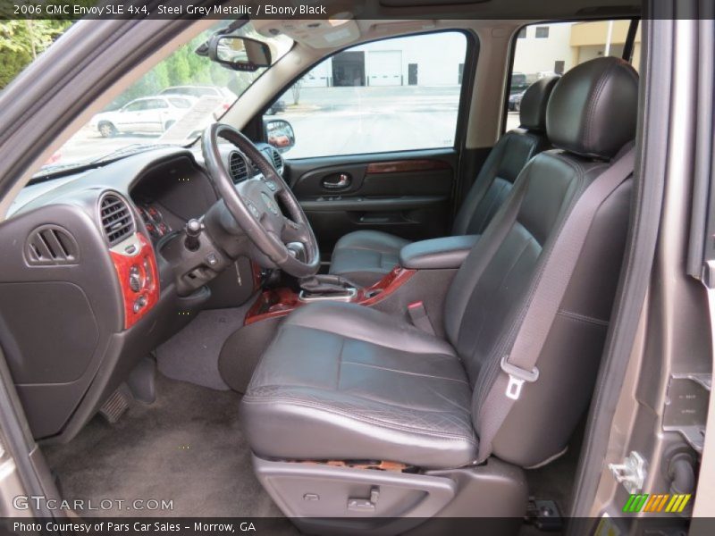 Steel Grey Metallic / Ebony Black 2006 GMC Envoy SLE 4x4
