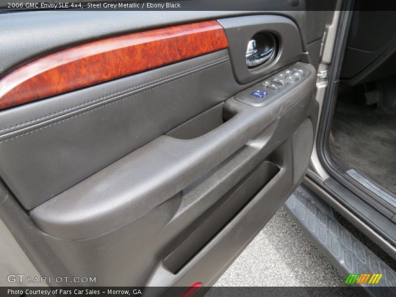 Steel Grey Metallic / Ebony Black 2006 GMC Envoy SLE 4x4