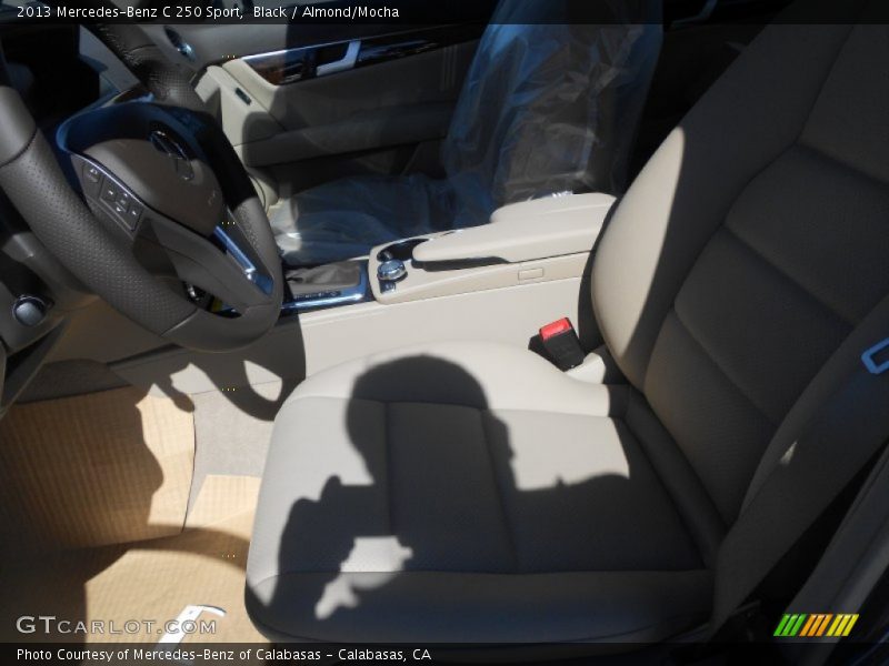 Black / Almond/Mocha 2013 Mercedes-Benz C 250 Sport