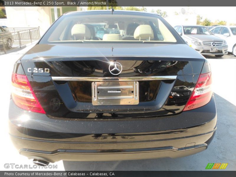 Black / Almond/Mocha 2013 Mercedes-Benz C 250 Sport