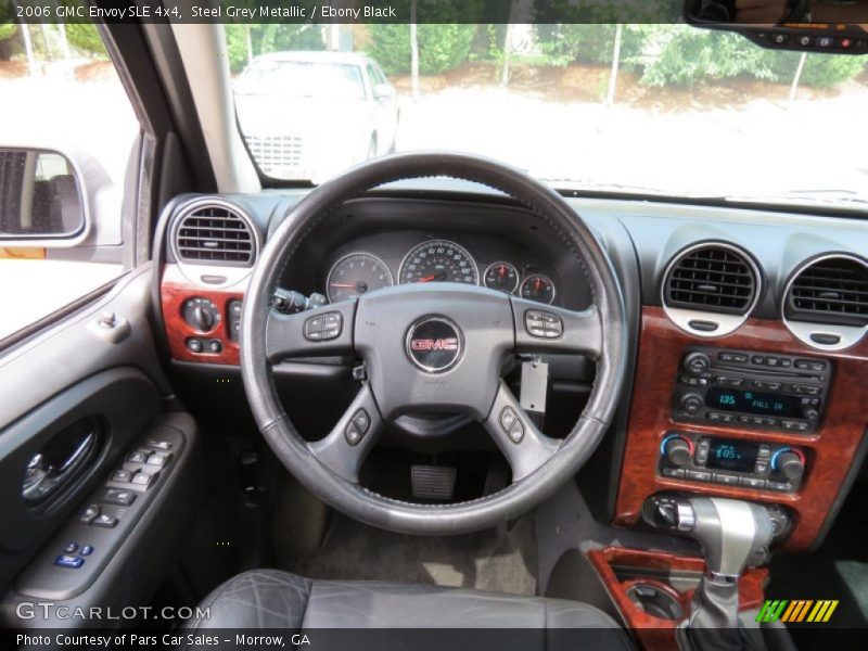 Steel Grey Metallic / Ebony Black 2006 GMC Envoy SLE 4x4
