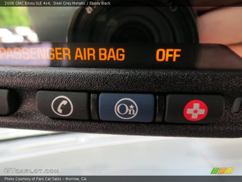 Steel Grey Metallic / Ebony Black 2006 GMC Envoy SLE 4x4