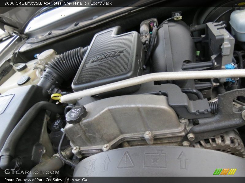 Steel Grey Metallic / Ebony Black 2006 GMC Envoy SLE 4x4