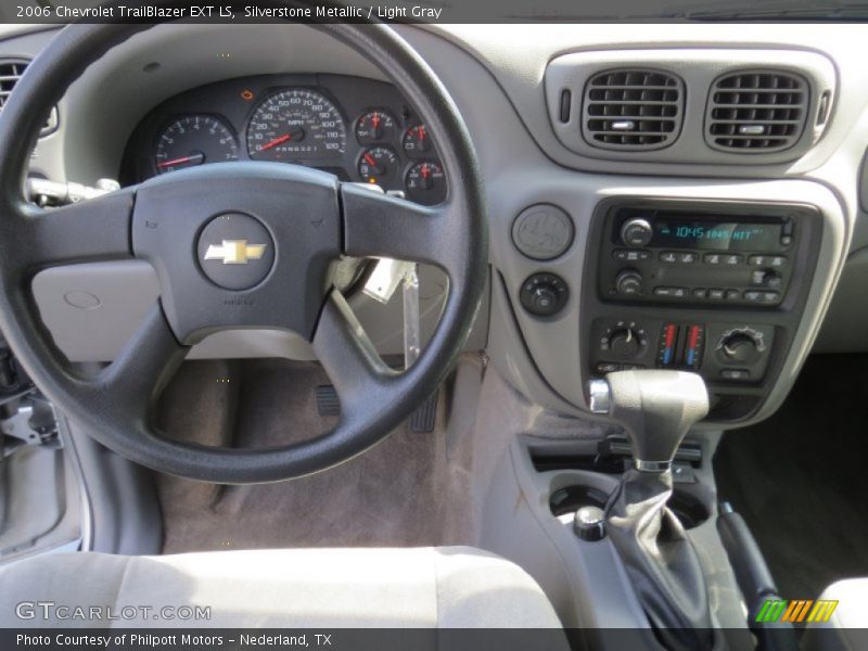 Silverstone Metallic / Light Gray 2006 Chevrolet TrailBlazer EXT LS