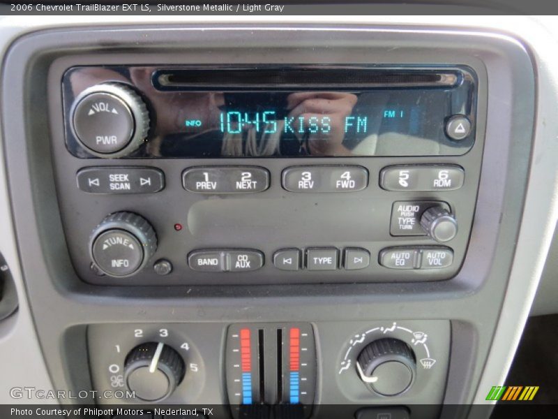 Silverstone Metallic / Light Gray 2006 Chevrolet TrailBlazer EXT LS