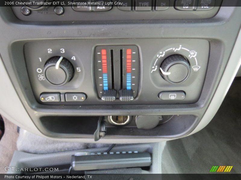 Silverstone Metallic / Light Gray 2006 Chevrolet TrailBlazer EXT LS