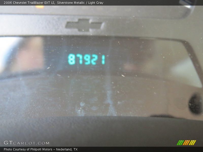 Silverstone Metallic / Light Gray 2006 Chevrolet TrailBlazer EXT LS