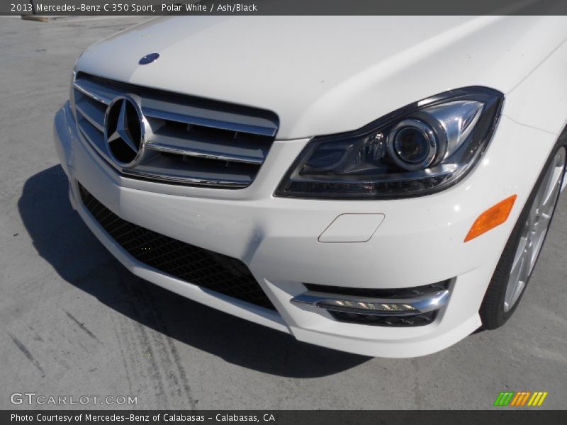 Polar White / Ash/Black 2013 Mercedes-Benz C 350 Sport