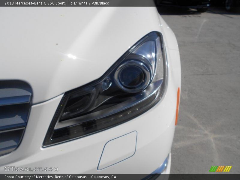 Polar White / Ash/Black 2013 Mercedes-Benz C 350 Sport