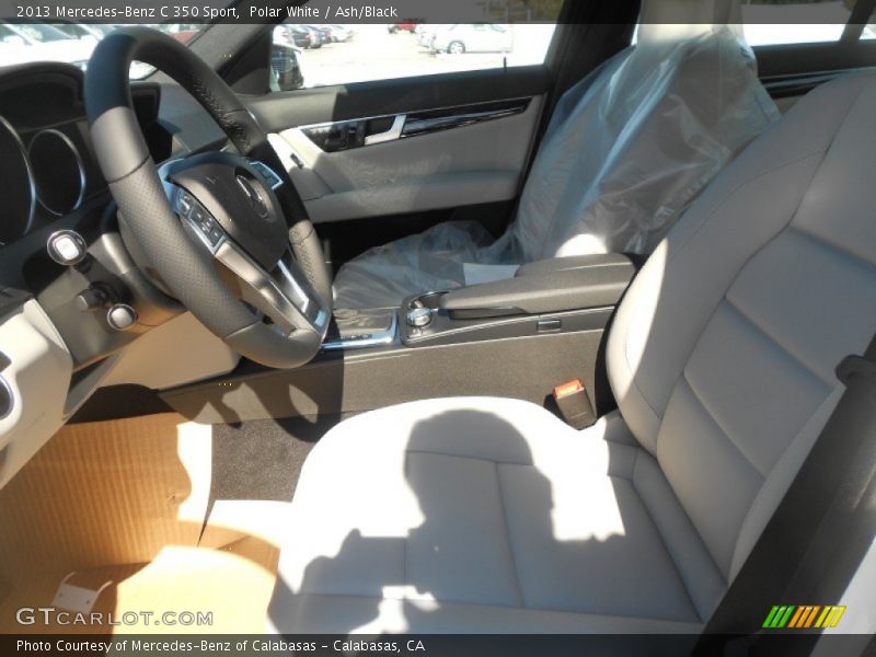 Polar White / Ash/Black 2013 Mercedes-Benz C 350 Sport