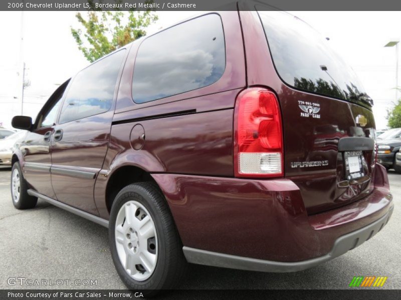 Bordeaux Red Metallic / Cashmere 2006 Chevrolet Uplander LS