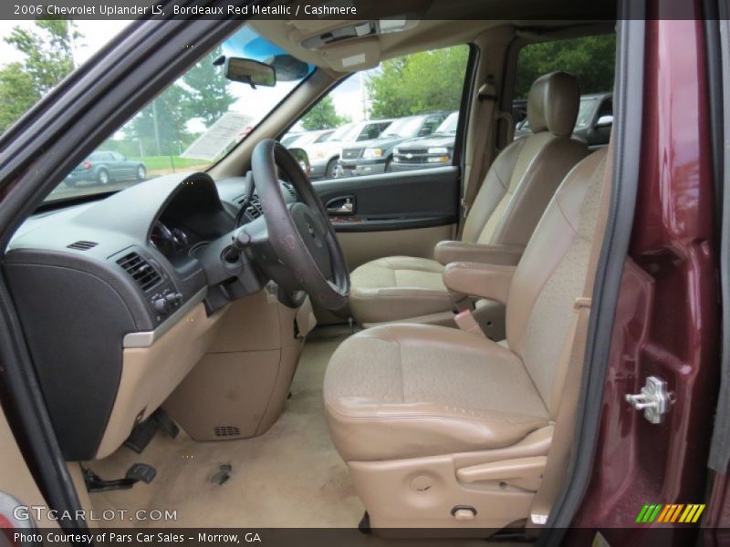 Front Seat of 2006 Uplander LS