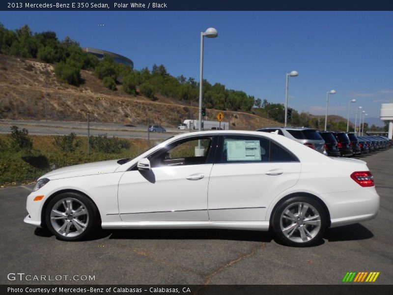  2013 E 350 Sedan Polar White