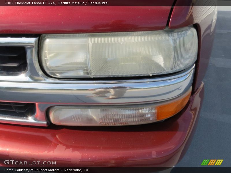 Redfire Metallic / Tan/Neutral 2003 Chevrolet Tahoe LT 4x4