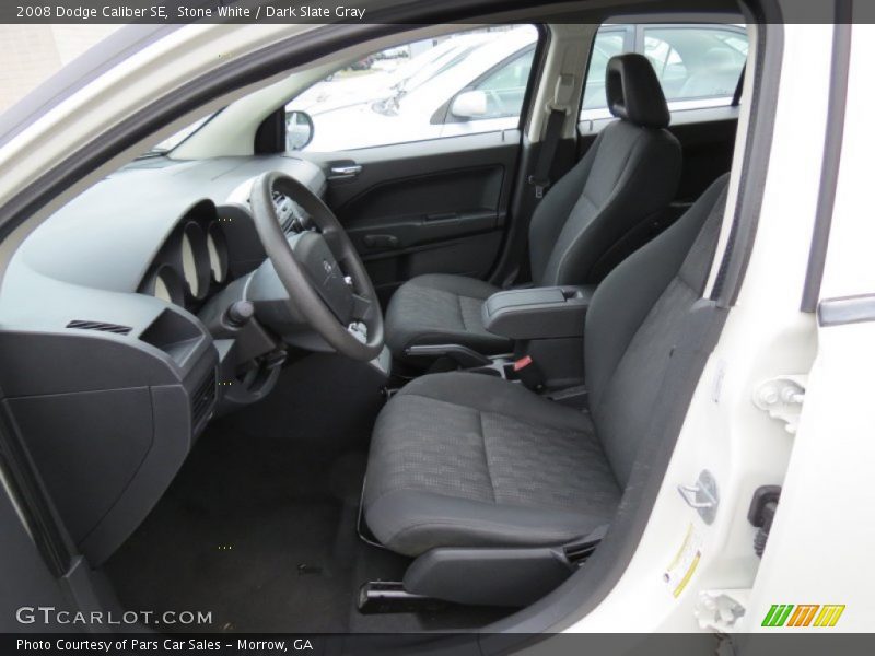 Stone White / Dark Slate Gray 2008 Dodge Caliber SE