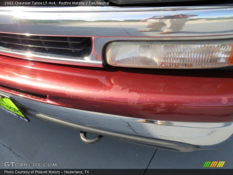 Redfire Metallic / Tan/Neutral 2003 Chevrolet Tahoe LT 4x4