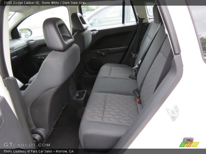 Stone White / Dark Slate Gray 2008 Dodge Caliber SE