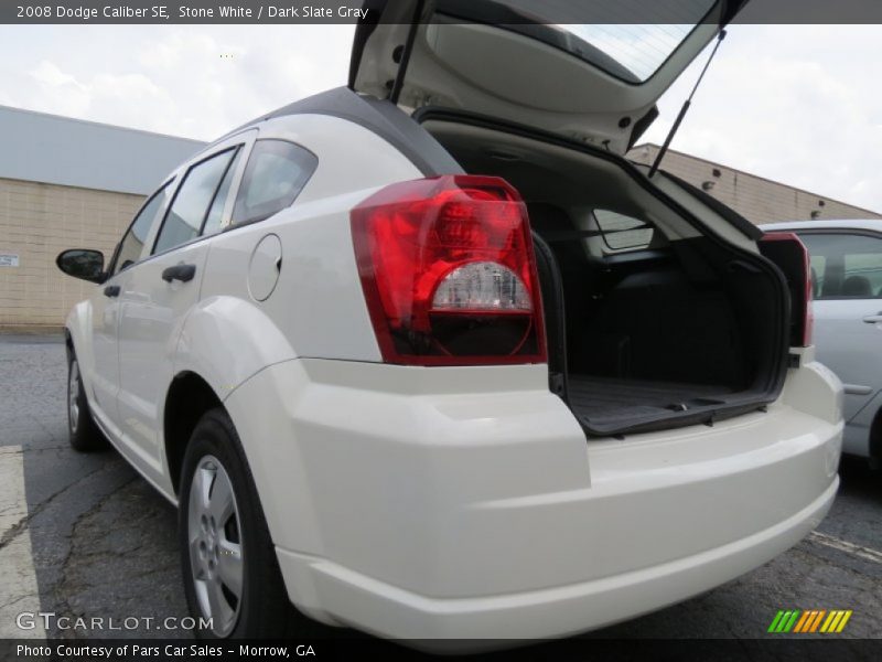 Stone White / Dark Slate Gray 2008 Dodge Caliber SE