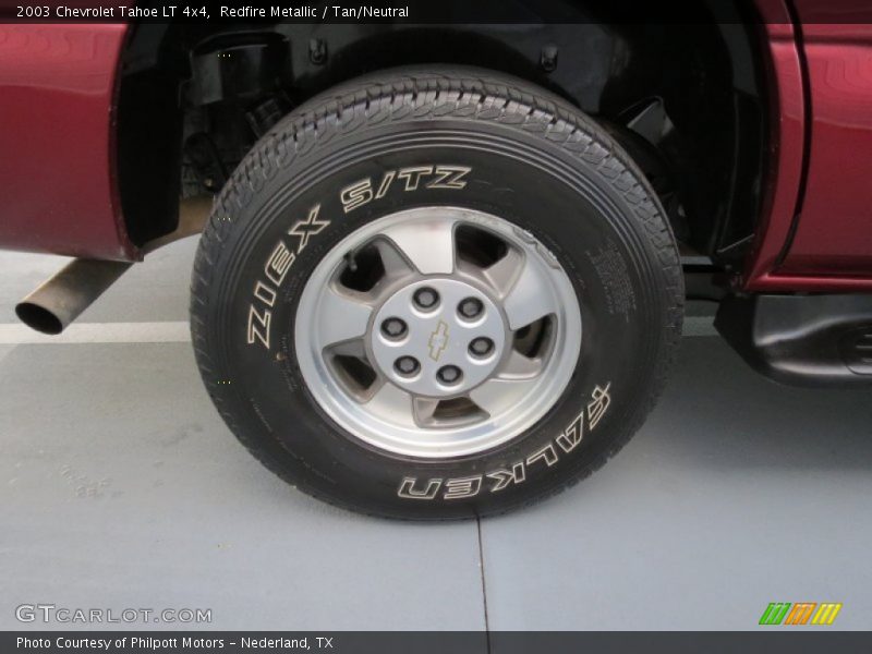 Redfire Metallic / Tan/Neutral 2003 Chevrolet Tahoe LT 4x4
