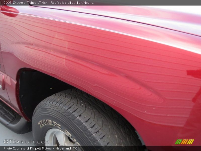 Redfire Metallic / Tan/Neutral 2003 Chevrolet Tahoe LT 4x4