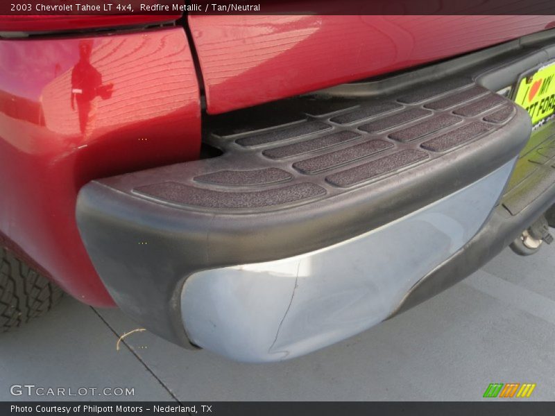 Redfire Metallic / Tan/Neutral 2003 Chevrolet Tahoe LT 4x4