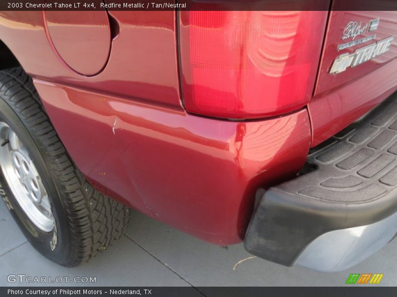 Redfire Metallic / Tan/Neutral 2003 Chevrolet Tahoe LT 4x4