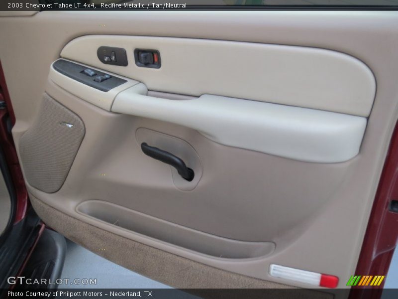 Redfire Metallic / Tan/Neutral 2003 Chevrolet Tahoe LT 4x4