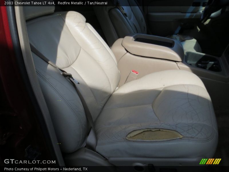 Redfire Metallic / Tan/Neutral 2003 Chevrolet Tahoe LT 4x4
