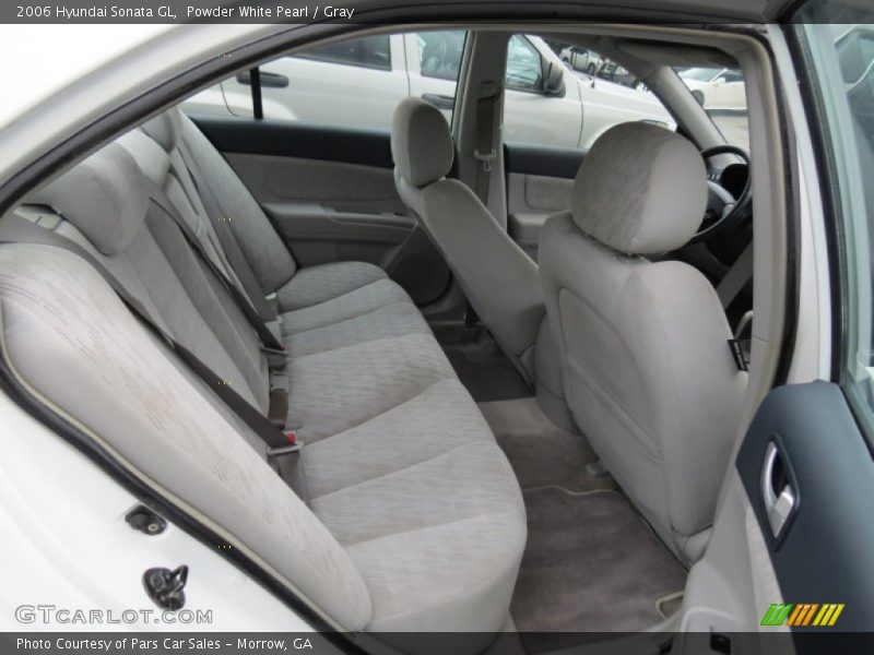 Rear Seat of 2006 Sonata GL