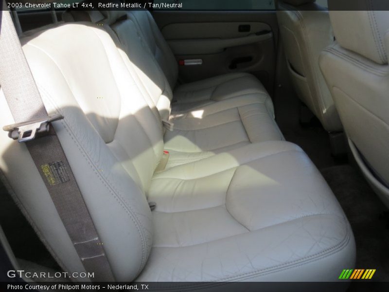Redfire Metallic / Tan/Neutral 2003 Chevrolet Tahoe LT 4x4