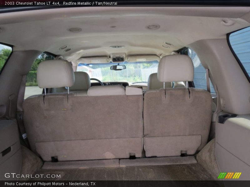 Redfire Metallic / Tan/Neutral 2003 Chevrolet Tahoe LT 4x4