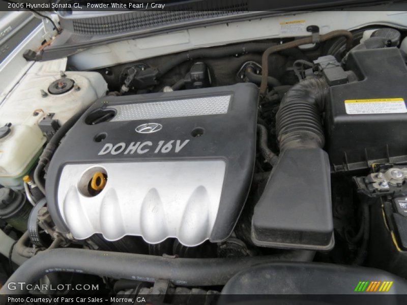  2006 Sonata GL Engine - 2.4 Liter DOHC 16V VVT 4 Cylinder