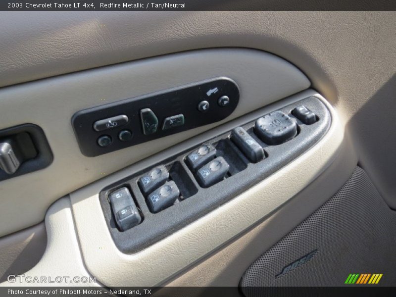 Redfire Metallic / Tan/Neutral 2003 Chevrolet Tahoe LT 4x4